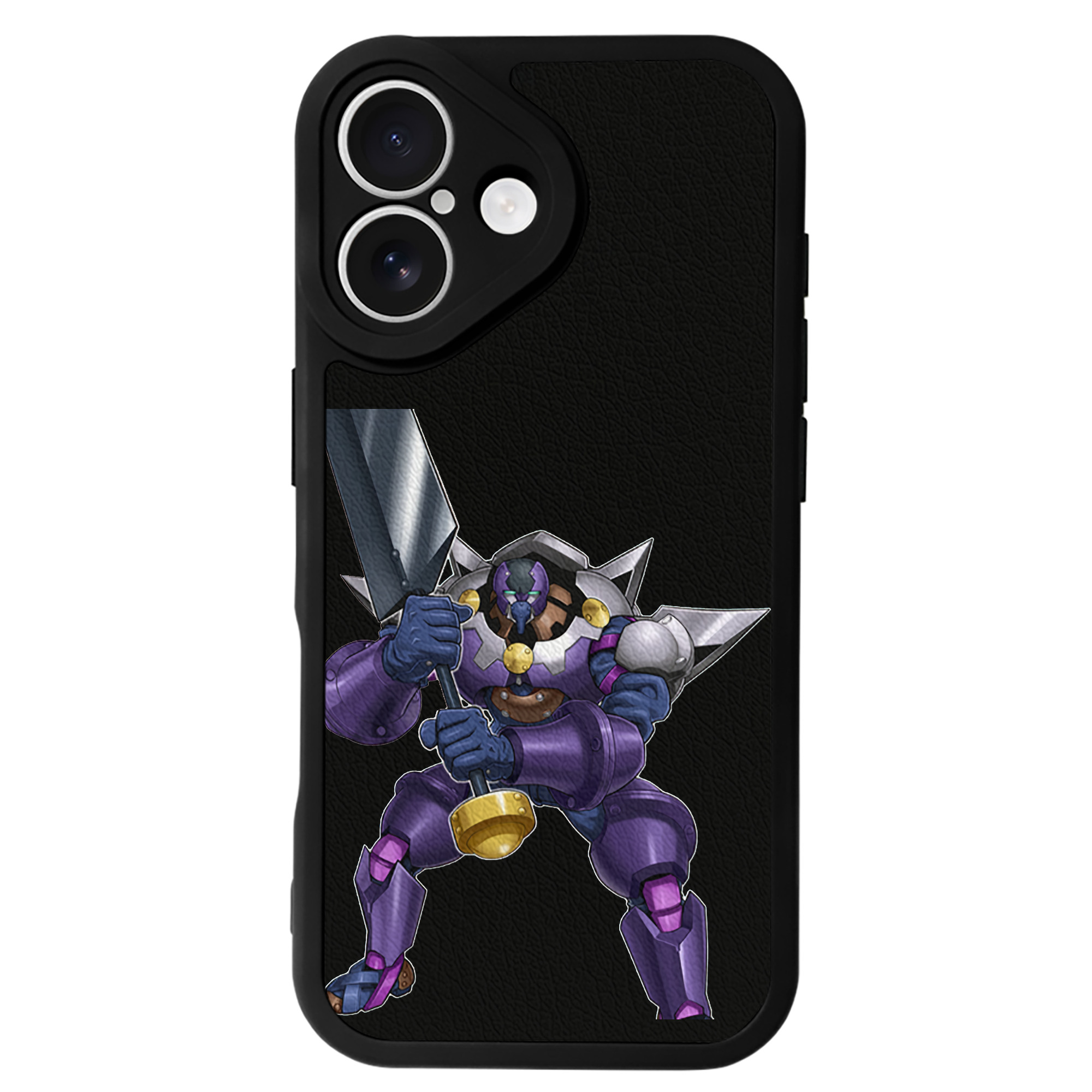 遊☆戯☆王 Yu-Gi-Oh! 【iPhone 16シリーズ対応】シリコンスマホケース（レザー調） 材質：シリコン